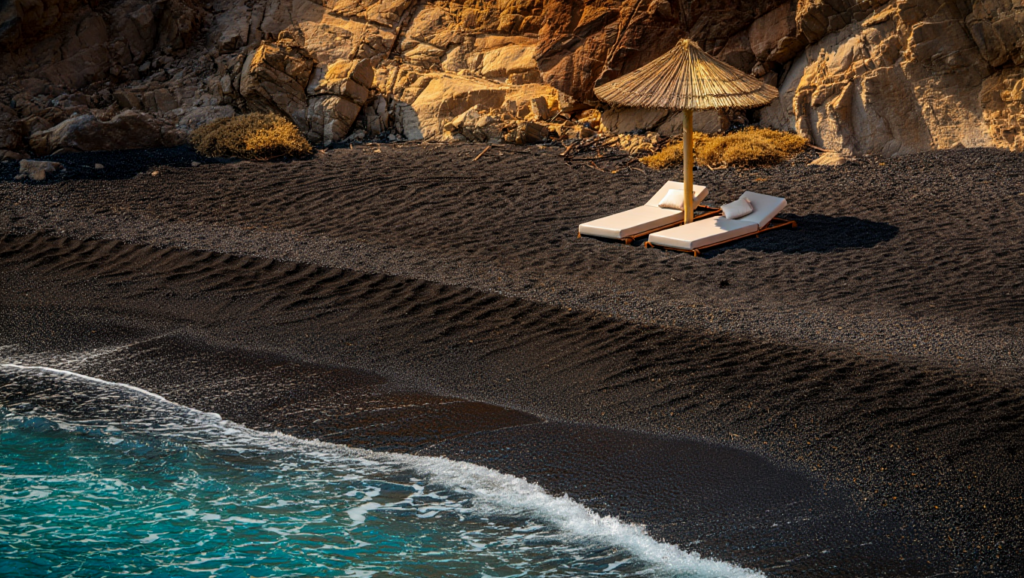 Kamari Beach Santorini